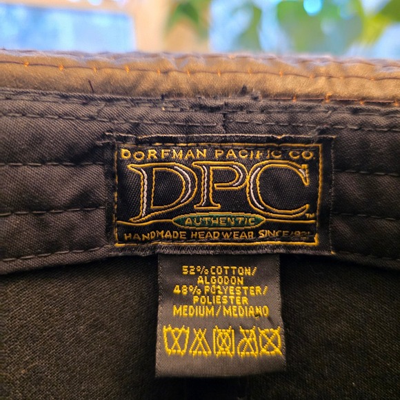 Dormant Pacific Co Indiana Jones Hat Dark Brown Med Retro Outback Safari 80s 90s - Picture 15 of 16